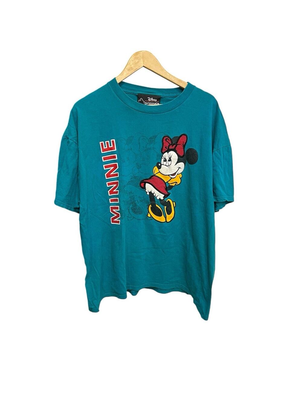 Vintage 90s Disney Originals Minnie Mouse Boxy L/XL T-Shirt